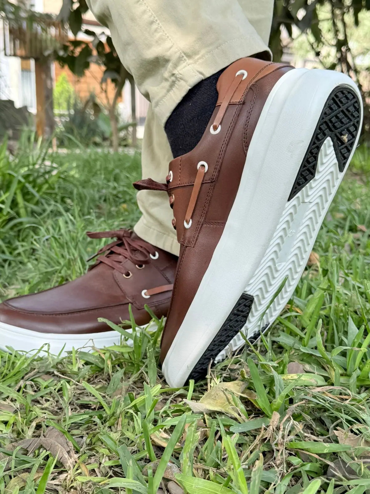 Zapatillas Top Sider de Cuero Legítimo – Ultra Cómodas | YVERZEN