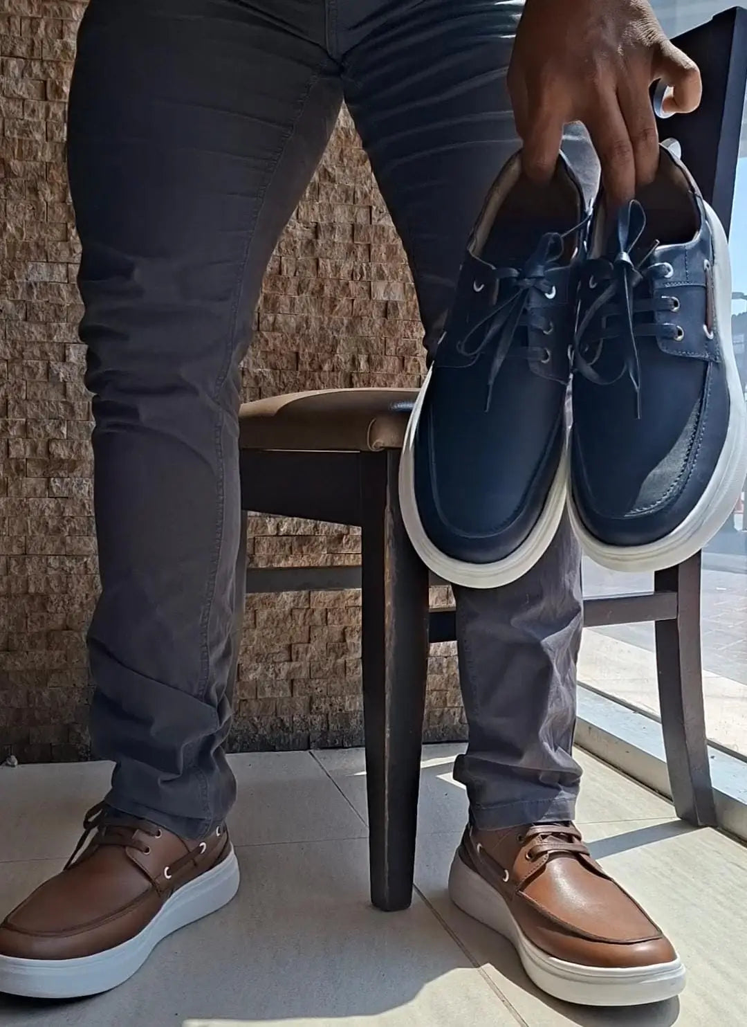 Zapatillas Top Sider de Cuero Legítimo – Ultra Cómodas | YVERZEN