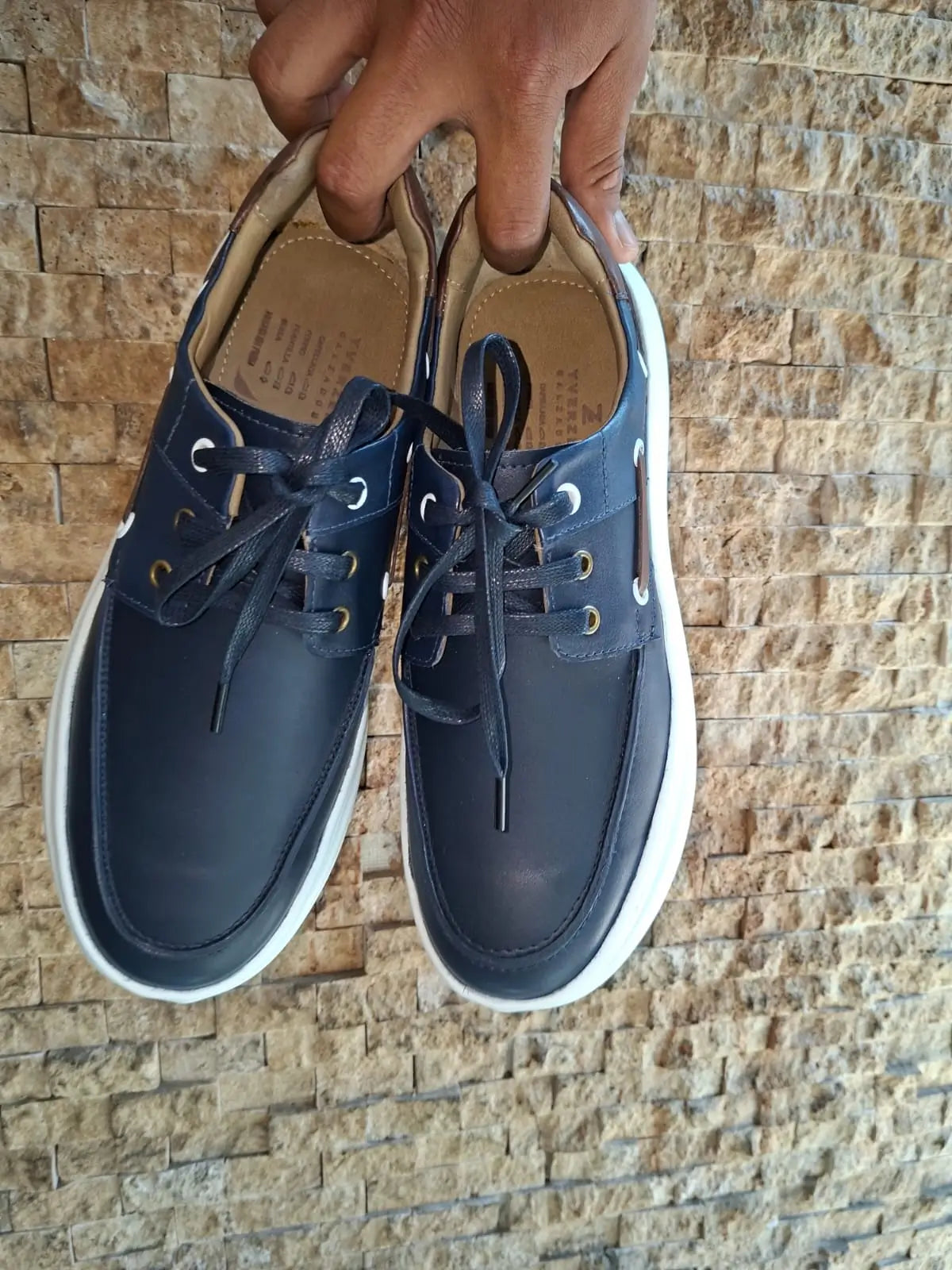 Zapatillas Top Sider de Cuero Legítimo – Ultra Cómodas | YVERZEN